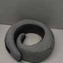 Travel Neck Pillow with 100% Pure Memory Foam, G-Shape, Includes Eye Mask & Ear Plugs,