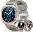 Smart Watch, 2026 AMOLED 1.43" Smartwatch for Men Women(Answer/Make Call), 60 Days/130+ Sports/Flashlight, Heart Rate/Sleep Monitor, IP68 Waterproof Fitness Activity Tracker for Android iOS