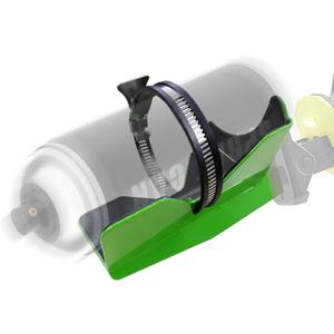 Zozen Paint Shaker for Reciprocating Saws, Non-Slip Low-Noise Liner & Adjustable Clamp Strap - Fits 2" to 3" Cans, Stainless Steel Paint Can Shaker, Efficient Mixing Tool for Artist, House & DIY