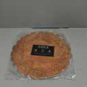Juvale Round Lace Paper Doilies, 12 Inch Rose Gold Placemats for Desserts, Cakes, Pastries, Table Decorations, Pack of 100