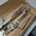 46in Stainless Steel Electric Rotisserie Grill - 132LB Capacity for Whole Pig & Lamb, Charcoal Spit Roaster with 50W Motor, Outdoor Camping BBQ