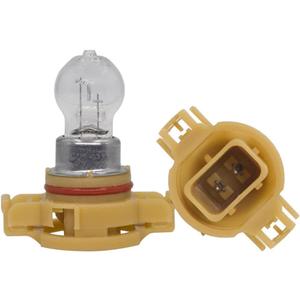 2Pcs Auto PSX24W 2504 12V 24W 4300K Yellow Car Bulbs Head Light Fog Lights DRL PSX24W Halogen Lamp Daytime Running Lights Automotive Clear Glass