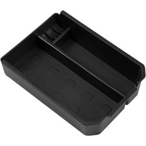 JSCARLIFE Car Center Console Organizer Tray Compatible with Toyota RAV4 2013-2018 Interior Accessories Armrest Console Insert Box ABS Secondary Storage