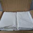 10 Packs 120 Inch Ivory Round Polyester Tablecloths