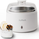 JoyMech Yogurt Maker, Compact Greek Yogurt Maker Machine with Constant Temperature Control, Stainless Steel Container, 1 Quart for Home Organic Yogurt