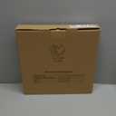 12"x12" Clear Acrylic Serving Tray with Golden Handles, Sturdy Huge Capacity Acrylic Trays for Coffee, Juice, Kitchen and Desk Organizer, Storage Tray