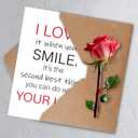 3 x Valentines Day Cards, Valentines Day Gifts for Him Her, Valentine's Day Card for Men Women Husband Boyfriend Wife Girlfriend, Mens Valentines Day Gifts (QQ-168)