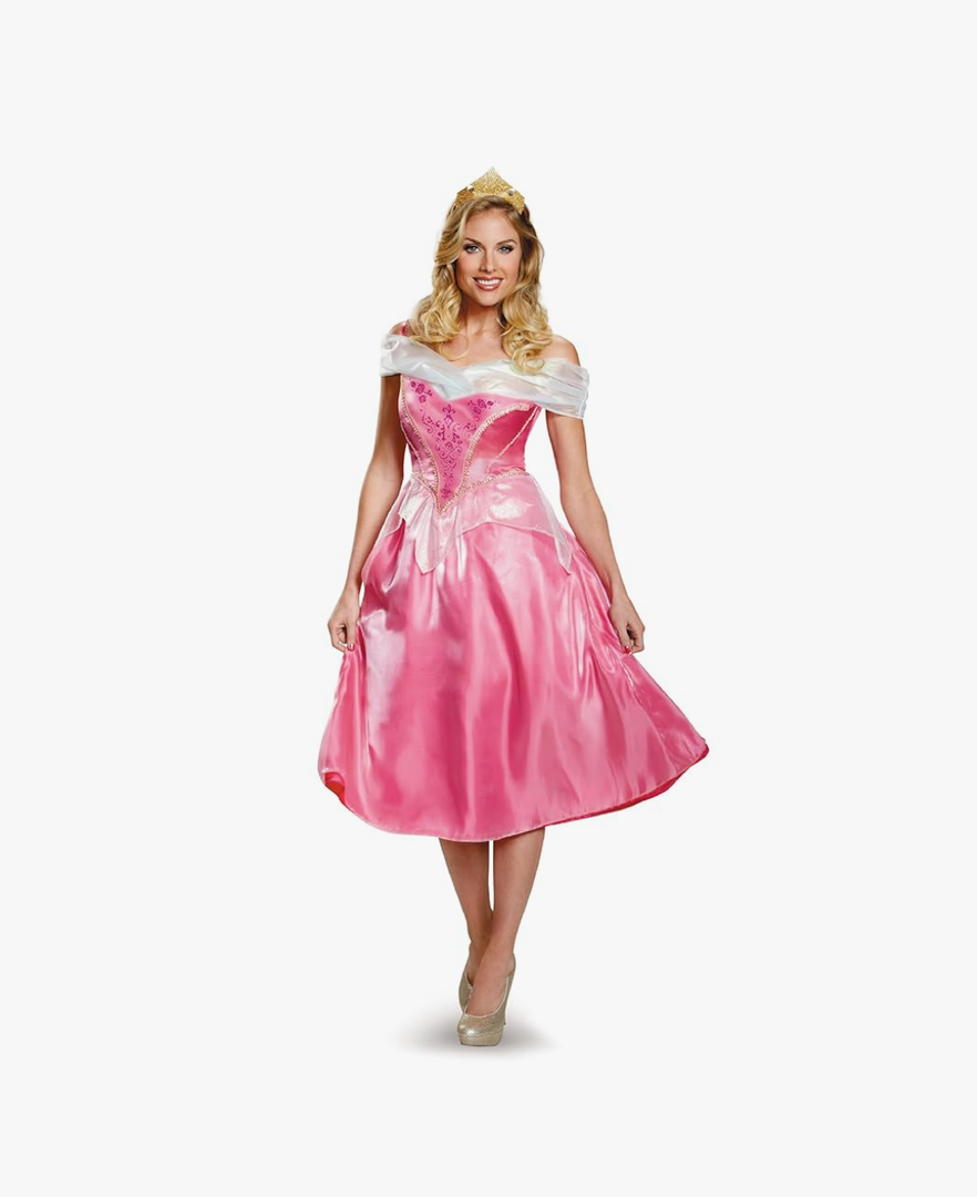 Disney Disguise Women's Princess Aurora Deluxe Costume, L