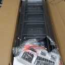 Metal Platform Queen Bed Frame with Headboard Sturdy Steel Slats Support No Box Spring Needed Easy Assembly Black