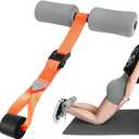 Nordic Hamstring Curl Strap, Balency Nordic Curl Strap for Hamstring Curls, Nordic Curl Attachment, Leg Exercise Assisted Strap for Strength Training, Nordic Curl Strap Home Workout Equipment