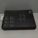 SRIWATANA Floating Shelves Wall Mounted Set of 2 Rustic Wood Shelves with Large Capacity(Carbonized Black)