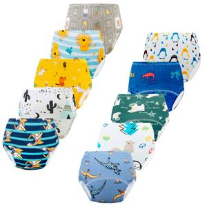 Potty Training Underwear for Girls, Toddler Training Underwear Boys (10 Packs, 3-4T, Multicolor)