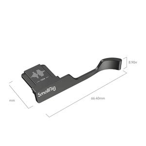 SmallRig Thumb Grip with Hot Shoe Cover for FUJIFILM X100VI / X100V (Black) - 4559