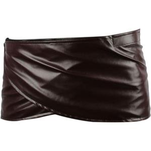 Attack Titan Leather Skirt Short Brown Hookshot Belt Apron, 