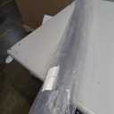 ETECHMART Clear Round Plastic Table Cover Protector 54'', 1.5mm Desk Mat