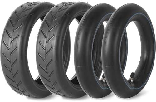 AR-PRO (2-Sets) 8.5"x2 Scooter Tire and Inner Tubes, 50/75-6.1 Pneumatic Replacement Wheels with Straight Valve, Compatible with Gotrax GXL V2, Xiaomi M365 & Pro Electric Scooters (2 Pcs)