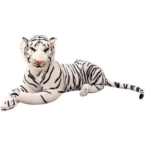 DHXSTSM Large White Tiger Stuffed Animal - Plush Toy -Giant White Tiger Stuffed Animal 27 Inches (Excluding Tail)