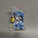 2 x 5Pcs 0.4in/10mm Diameter Cute Silicone Straw Covers Cap for Stanley Cup, Dust-Proof Drinking Straw Reusable Straw Tips Lids. (Jerry & Smurf Family)