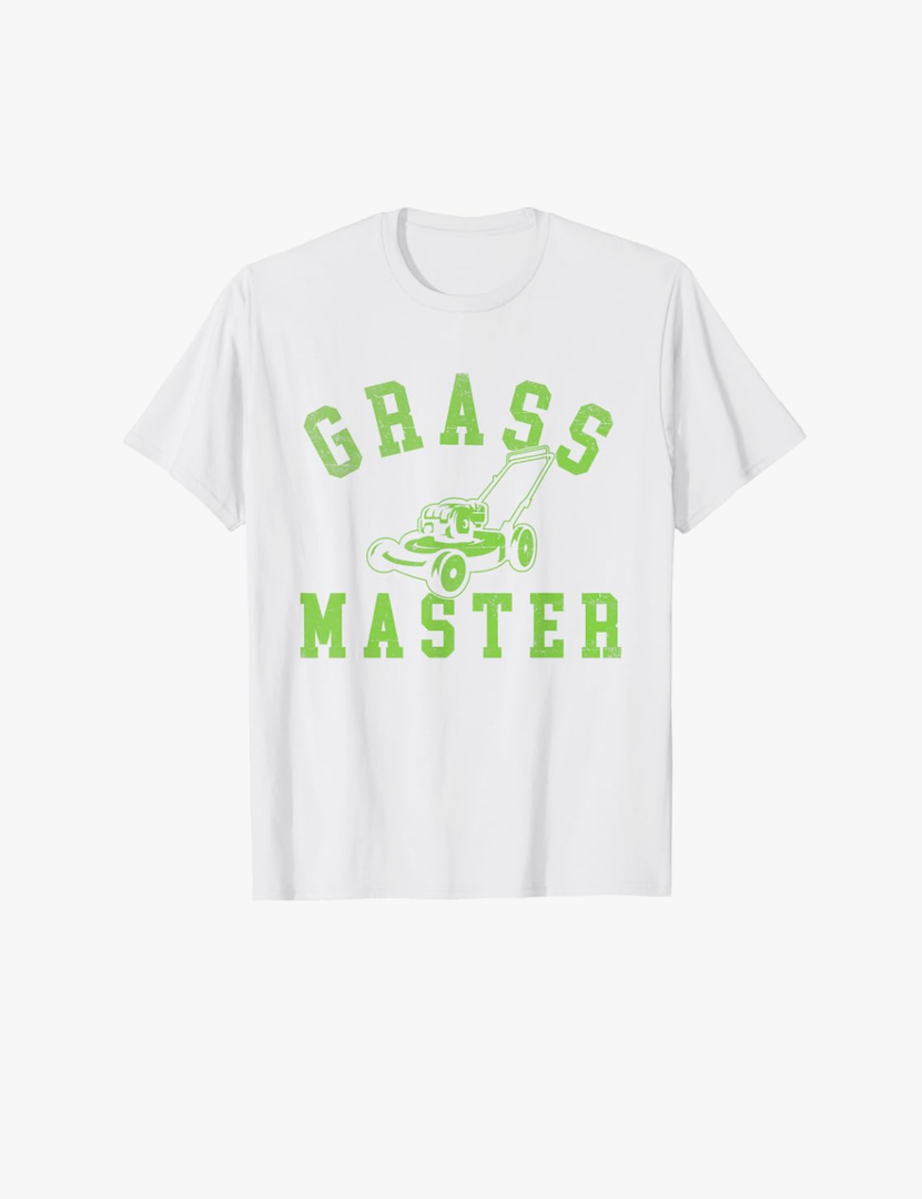 Grass Master - Landscaping Lawn Mower Landscaping Gardener T-Shirt XL