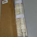 LazBlinds No Tools No Drill 1" Vinyl Mini Blinds, Cordless Blinds for Windows, Light Filtering Horizontal Window Blinds & Shades, 20" W x 48" H, Cream