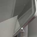 Vanity Mirror with Lights 17.5 Inch Hollywood Makeup Mirror with 3 Light Modes 360 Degree Rotation Height Adjustable 1X 10X Magnification Smart Touch Control and Phone Holder White