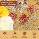 Maison d' Hermine Table Cloth Rectangle Table 100% Cotton 60 x 90 Inches Tablecloth Reusable Decorative for Dining Kitchen Room Farmhouse Home Gifts for Mothers Day Spring Summer - Marquise