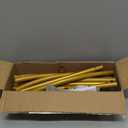 UDEAR 7.2FT Metal Arch Backdrop Stand, for Wedding Backgrounds Climbing Plants Event Decorations Outdoor Ceremonies, Gold