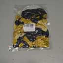 Black and Gold Balloons Garland Kit, 124 Pieces Metallic Chrome Gold Balloon for Birthday Party, Wedding, Baby Shower, Gradution, New Year Party Supplies Decorations