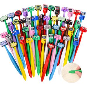 48 Pcs Video Games Bobblehead Eraser for Pencils Kawaii Erasers Cute Supplies Fun Cartoon Erasers Supplies Birthday Gifts