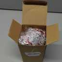 33FT Red Tinsel Christmas Garland Metallic Twist Shiny Garland for Christmas Tree Decorations, Xmas Holiday Hanging Garland for Home Indoor Outdoor Party Supplies Decor (Red)