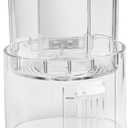 DLC-018BGTXT (DLC-018BGTXT-1) Large Pusher and Sleeve Assembly Fit for Food Processors, Compatible with Cuisinart Tritan Custom Food Processor DFP-11, DLC-8S, DLC-8SY, DFP-11 Deluxe 11,DLC -5,DLC-7FPC