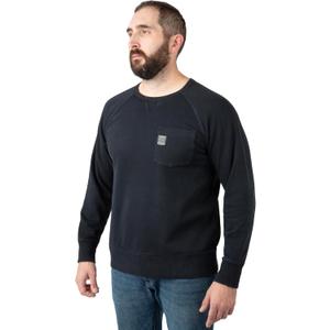 Field & Stream Men's Holloa Garment Dyed Crew (Black, M)