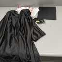 Kindergarten Graduation Cap and Gown Set Unisex Congrats Grad Outfit with Certificate Stole for Kid Grad Gifts (Black, 27")