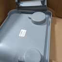 Lumex Folding Walker Tray with Cup Holders – Clip-On Walker Accessory, Tool-Free Installation, Gre