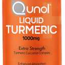 Qunol Liquid Turmeric Curcumin with Black Pepper, Turmeric Supplement 1000mg, Extra Strength, Joint Health, 60 Servings, 30.4 fl oz (30.4 Fl Oz (Pack of 1))