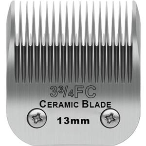 Detachable Pet Dog Grooming Clipper Ceramic Blades,Compatible with Size 3-3/4FC Cut Length 1/2"(13mm),Compatible with Oster A5,Wahl KM10 Series Clippers