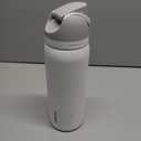 Owala FreeSip Insulated Stainless Steel Water Bottle with Straw, BPA-Free Sports Water Bottle, Great for Travel, 32 Oz, Shy Marshmallow