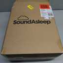 SoundAsleep Products Dream Series Luxury Air Mattress, Comfort Coil Technology, Built-in High Capacity Pump for Home, Camping- Double Height, Adjustable, Inflatable Blow Up, Portable - Twin Size (Black)