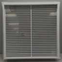 22" X 22" Aluminum Return Filter Grille - Easy Airflow - Linear Bar Grilles [Outer Dimensions: 24.5w X 24.5h]