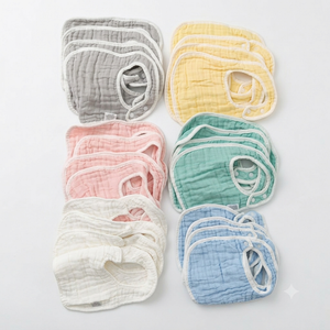 Baby Bibs 24 Counts, Multicolor 