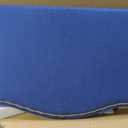 Flash Furniture Lexington Upholstered Twin Size Headboard with Accent Nail Trim in Navy Fabric