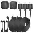 3Pack 16.4ft/5m Power Cable with Adapter for Blink Outdoor 4 (4th Gen), Blink Outdoor/Indoor (3rd Gen)&Blink XT/XT2, Weatherproof Outdoor Extension Cable with Extra Micro USB Adapter for Blink Camera