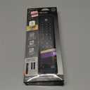 GE Universal Remote Control with Roku or Fire TV Streaming Remote Compartment, use with Samsung, Vizio, LG, Sony, Sharp, Apple TV, TCL, Smart TVs, Streaming Players, Blu-ray, DVD, 4-Device, 59046