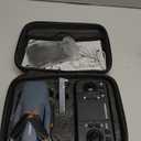 Mini Drone Professional with Blue LED Electric Adjustable Camera,brushless Drones FPV Adults Long Range Gravity Control Gesture Selfie,Drone Wind Resistant Headless Mode Tap Fly Foldable,3 Speeds