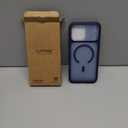 SUPFINE Magnetic for iPhone 17 Pro Max Case (Compatible with MagSafe)(Military Grade Drop Protection)(Camera Protection) Translucent Matte Shockproof Phone Cover,Dark Blue