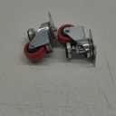 Nefish 2" Leveling Caster with Adjustable Foot and Wheels Set of 4, 1100 lbs Total Load Capacity Heavy Duty Swivel Caster Wheels Premier Option for Workbench, Machine, Equipment, Furniture