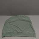 SHENHE Women's Eyelet Tube Top Summer Casual Strapless Sleeveless Bandeau Tube Shirt (Green, L)