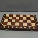 Chess and Games Shop Muba Beautiful Handcrafted Wooden Chess Set with Board and Chess Pieces - Gift idea Products (16inch (40 cm)), 1-2 Players