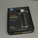 Compressed Air Duster-310,000RPM Cordless Air Blower with LED Light, 4 Gear Adjustable Turbo Fan, Super Power Electric Air Duster for Computer, Keyboard, Outdoor, House and Car