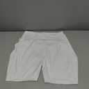 White Stretchy Knee Length Pants Size XXL